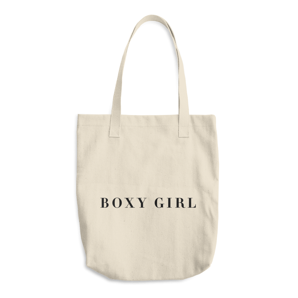 Classic Collection Cotton Tote Bag – Boxy Girl. Everything Beauty ...