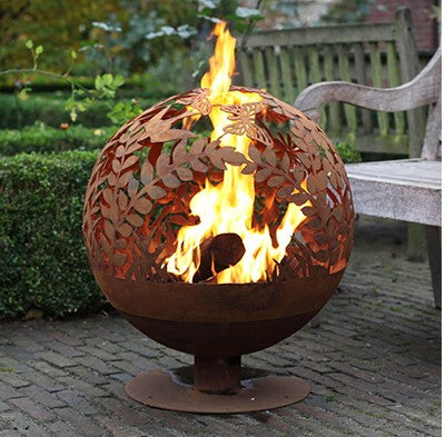 Esschert Design Garden Fire Sphere, Metal - – Home Décor & Are Us