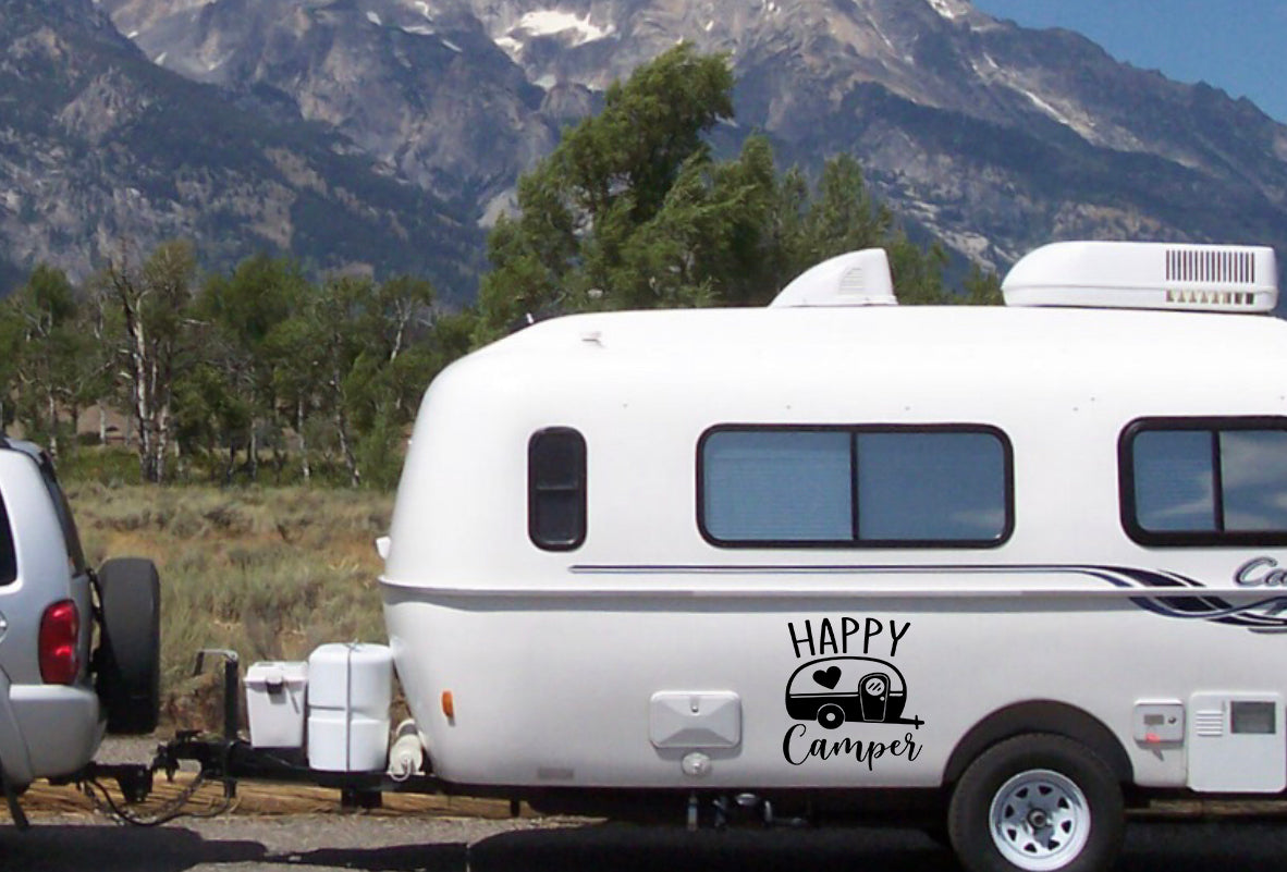 Happy Camper Decal