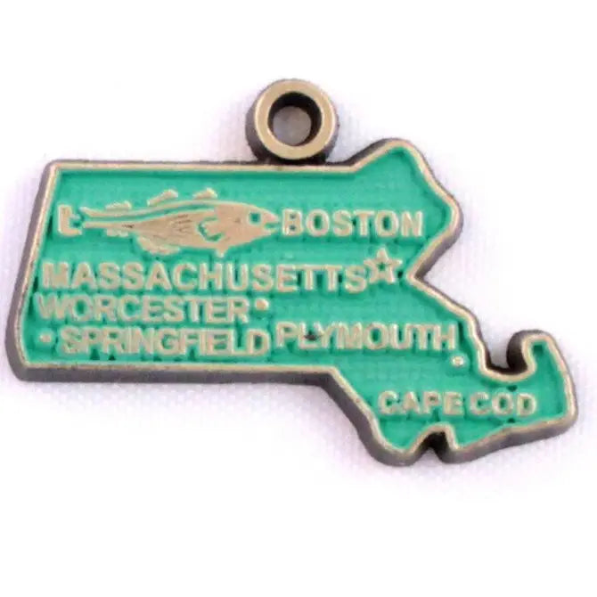 Massachusetts Charm (available with Bracelet or Necklace)