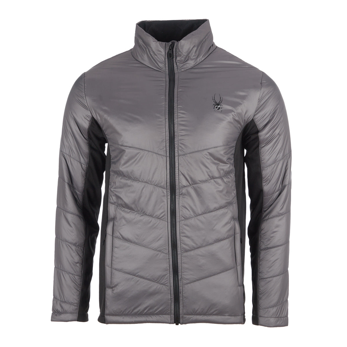 Image of Spyder Men's Stealth Full Zip Hybrid Jacket