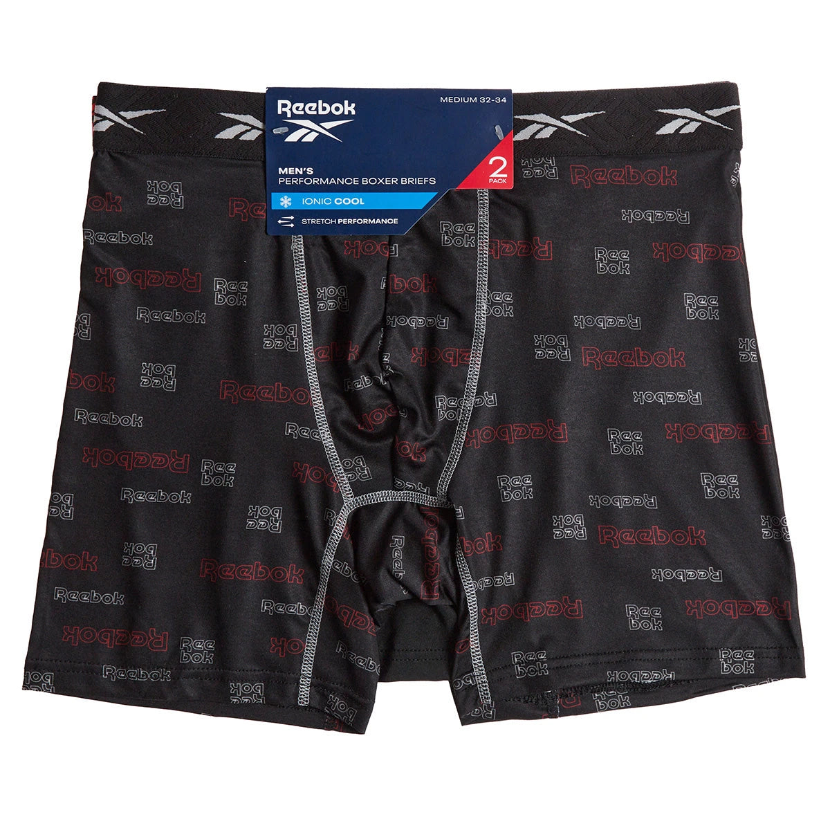 Image of Reebok Men's 2-Pack Cooling Performance Boxer Brief