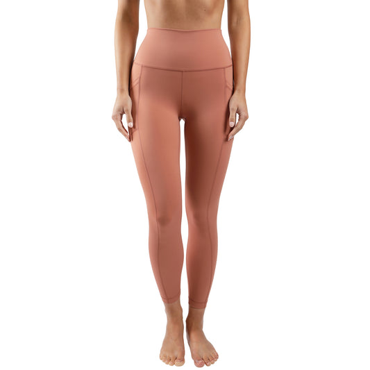 Yogalicious by Reflex Women's Lux Super High Rise Ankle Leggings