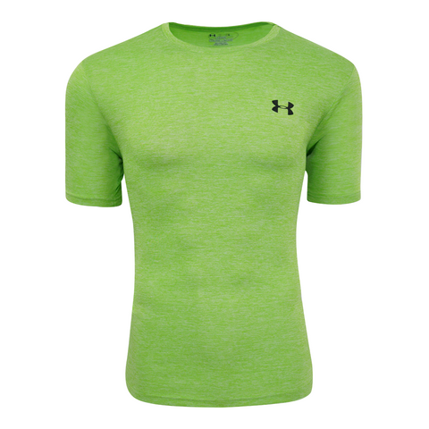 lime green under armour shirt