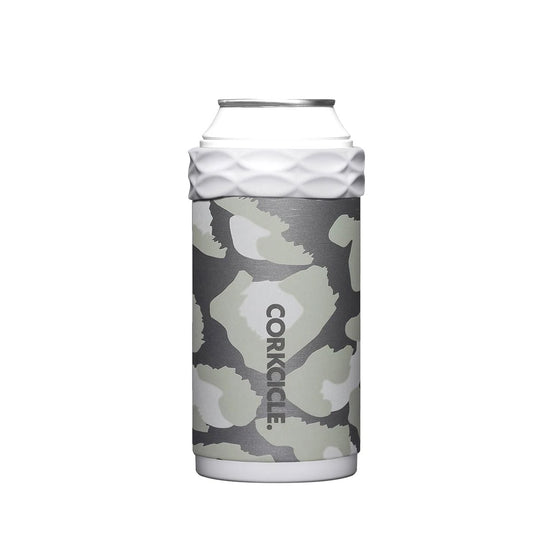 Corkcicle Slim Arctican Insulated Can Koozie - White / Pink , 2.25 x 6.25