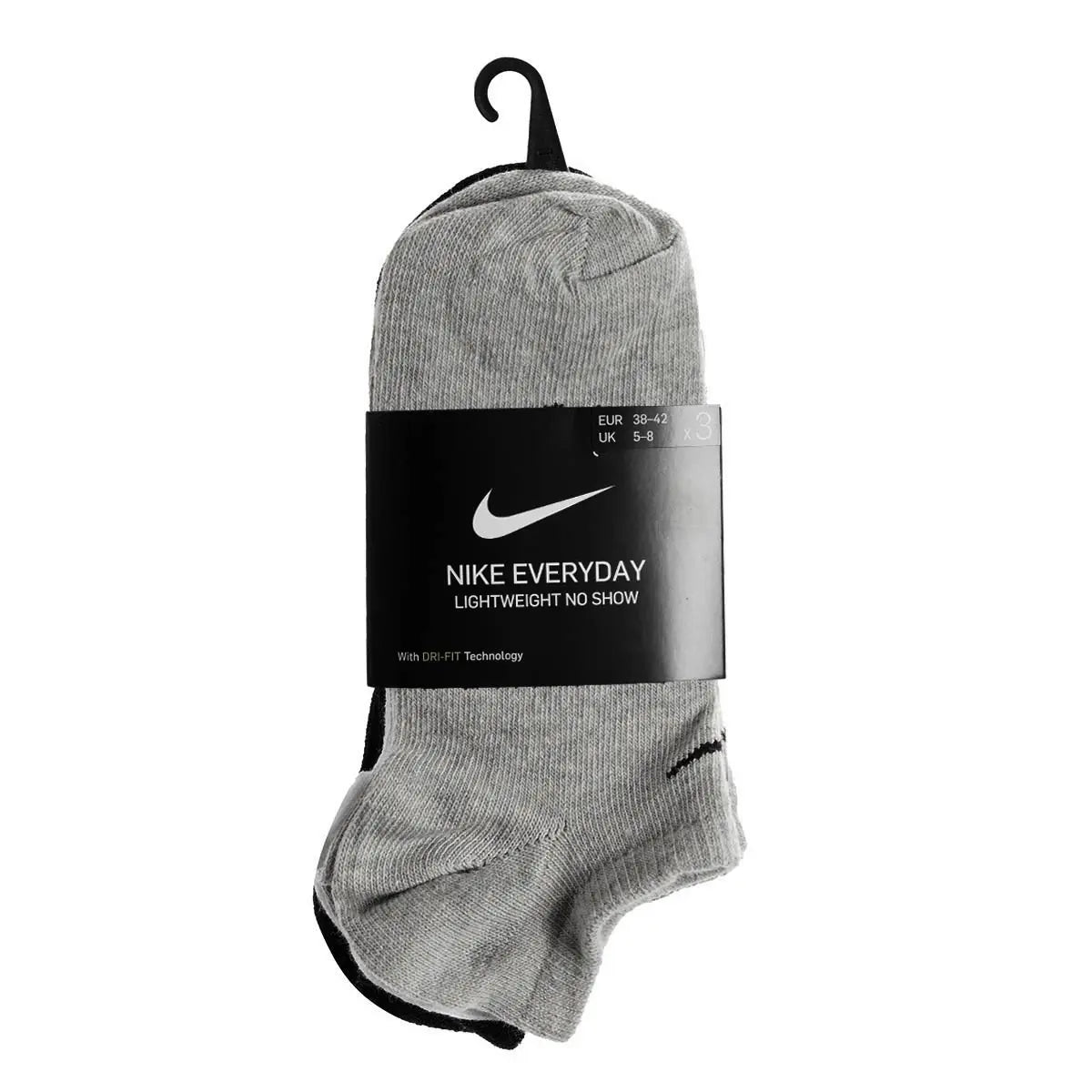 Image of Nike Unisex No Show 3 Pack Socks NIKE EVERYDAY LIGHTWEIGHT NO SHOW 