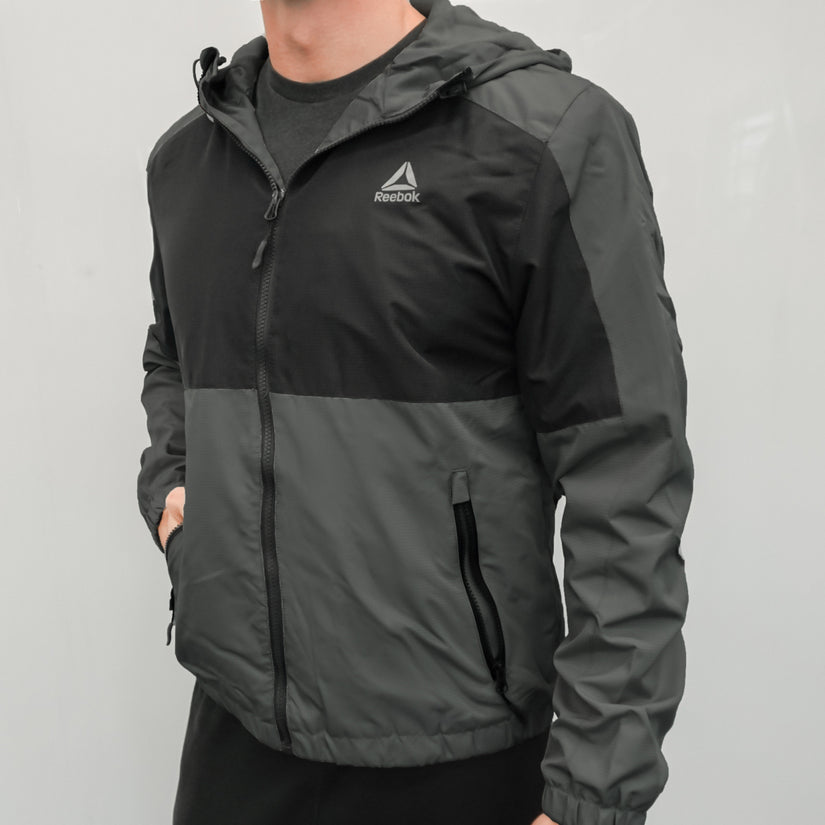 reebok windbreaker mens