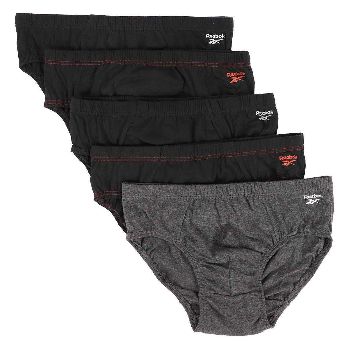 Image of Reebok Men's 5 Pack Low Rise Brief