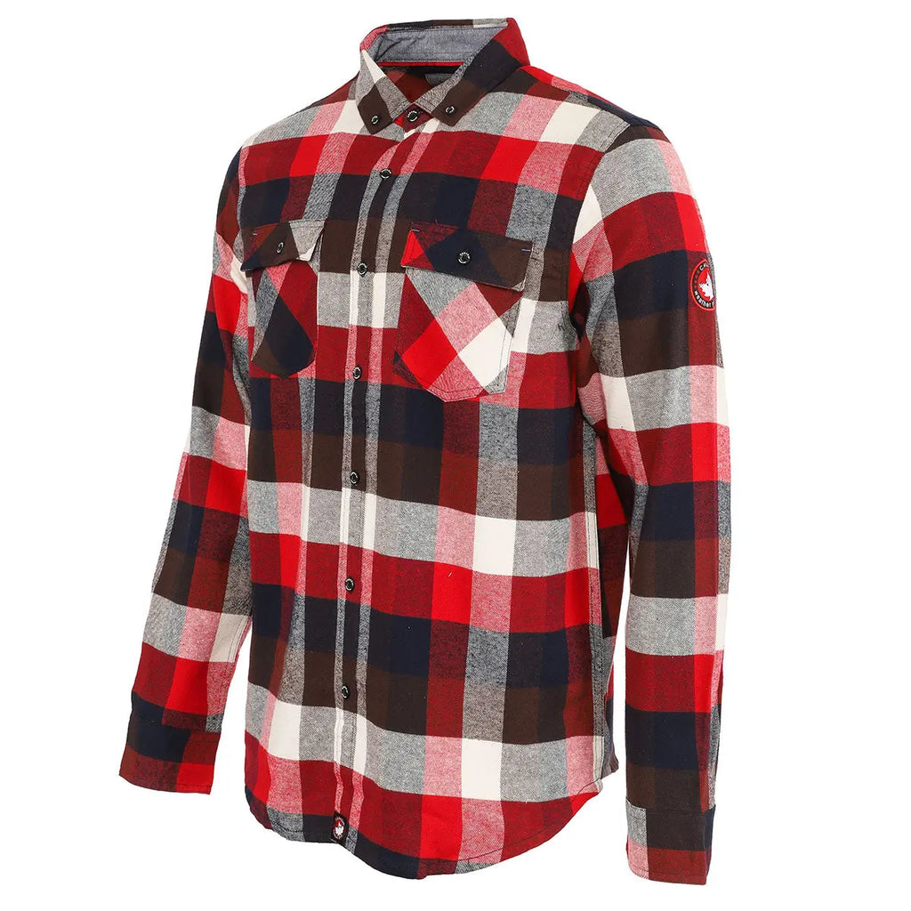 Canada Weather Gear Men's Unlined Flannel With Chambray Lining – PROOZY