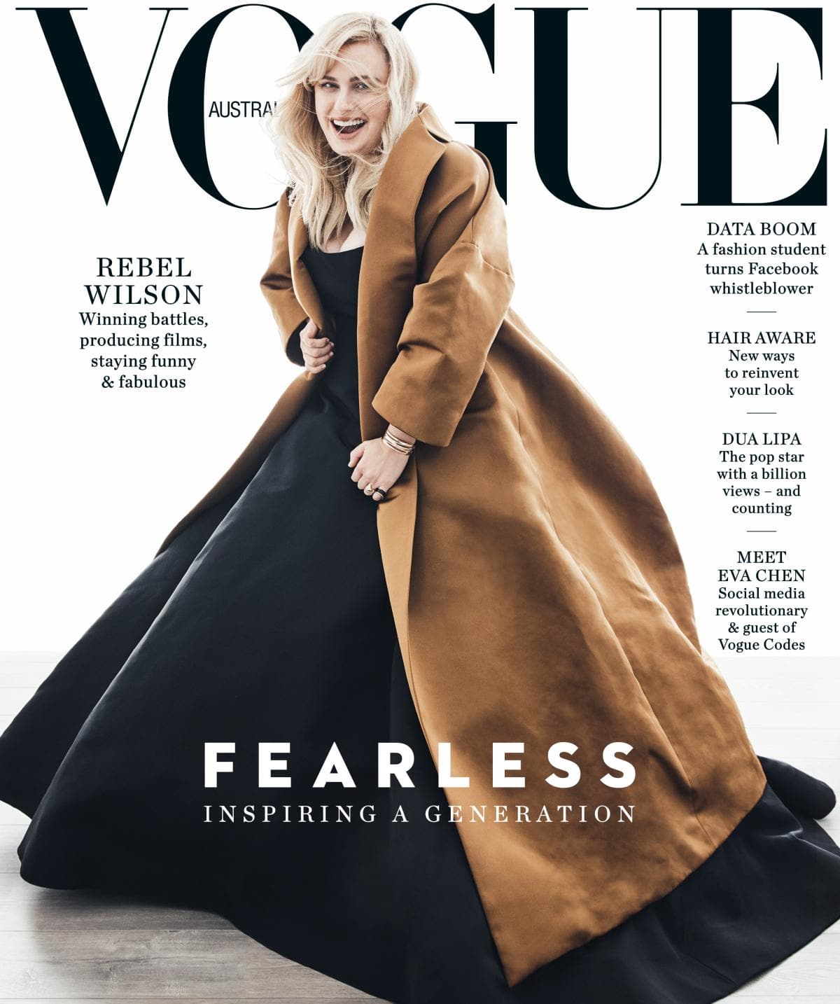 Rebel Wilson in Vogue Australia