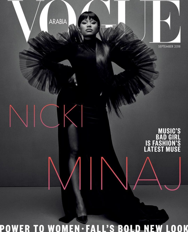 Nicki Minaj in Vogue Arabia