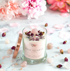 Rose Quartz Soy Candle