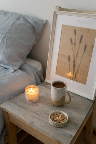 Nightstand Decor Candle