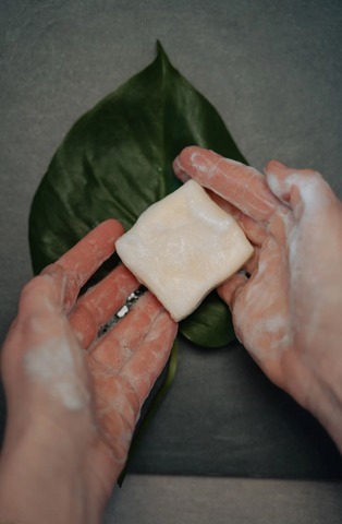 Hands Using Soap