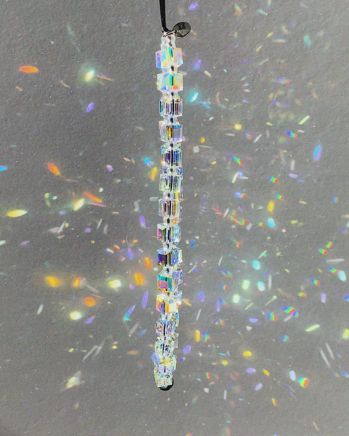 メーカー販売 STRING TING/Midnight Crystal Wristlet Phone Strap - www.gorgas