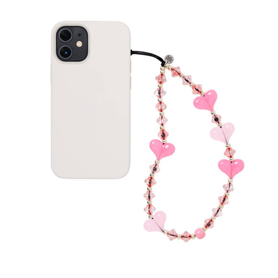 Strawberry Marshmallow Wristlet Phone Strap – String Ting London