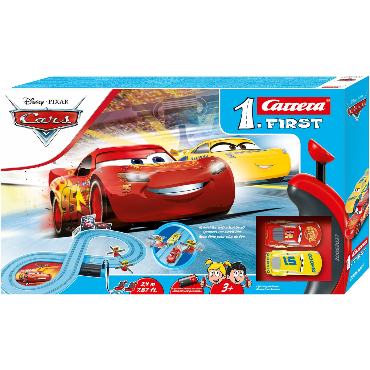 Carrera 1st Battery Set Disney Pixar Cars Race of Friends — Kidstuff