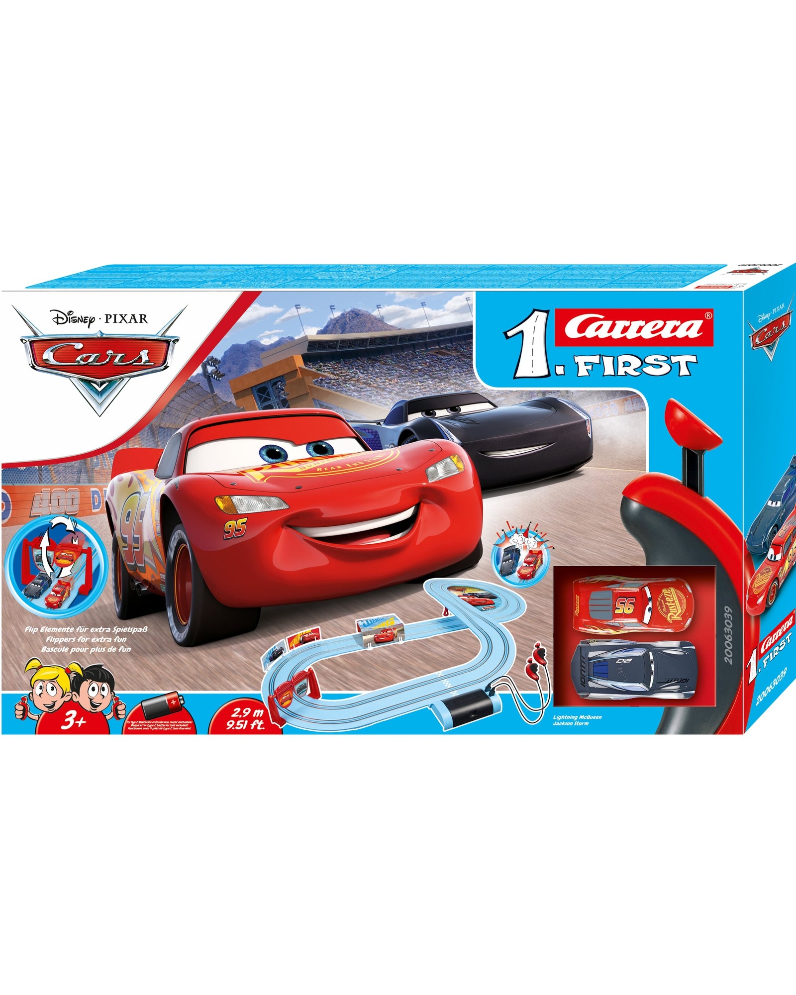 Carrera 1st Battery Set Disney Pixar Cars Piston Cup  Track — Kidstuff