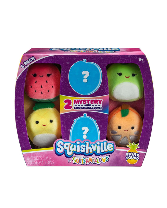 squishville mini squishmallow 6pk theme