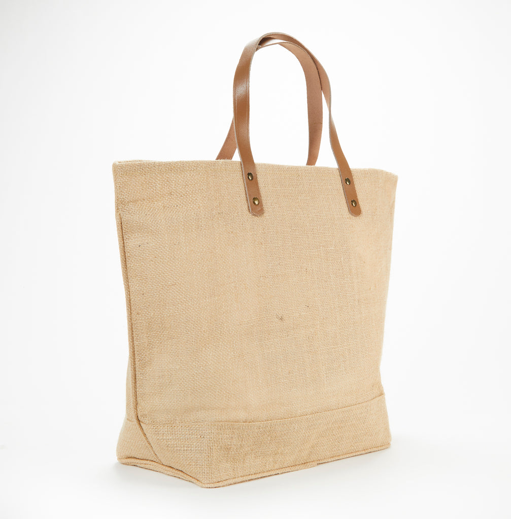 Jute Tote Bag | Green Holiday Gift from Last of Seven | Last of Seven