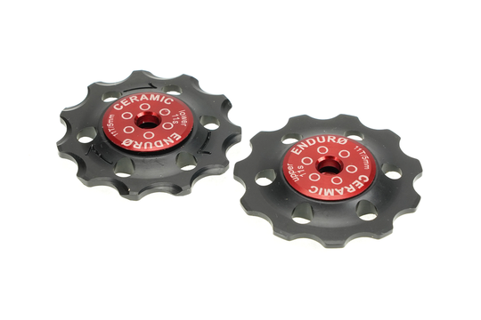 Ermes Inverter pulleys with ceramic bearings D30xH11 (pair)