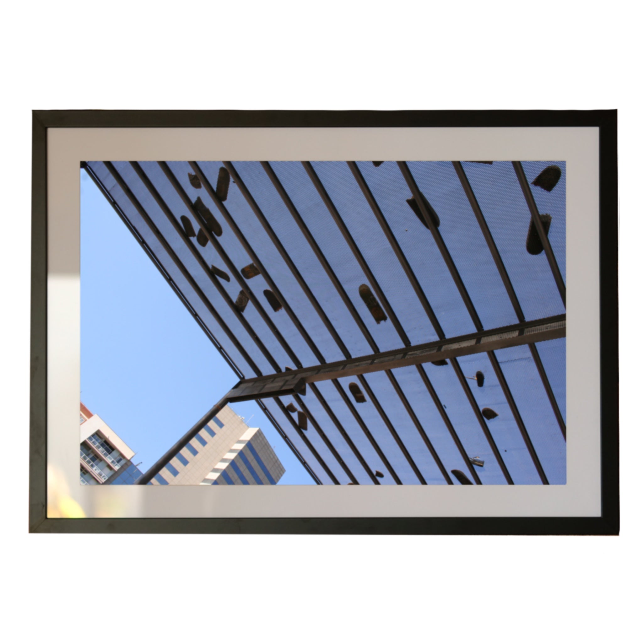 Hoy Sants framed Print 