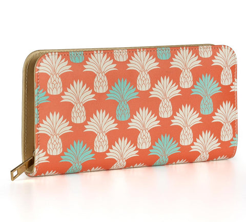 Pineapple Ladies Zipper Wallet for women