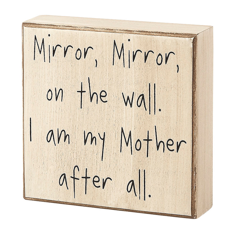 Cs 6274 Mirror On The Wall Box Sign Collins Painting Design