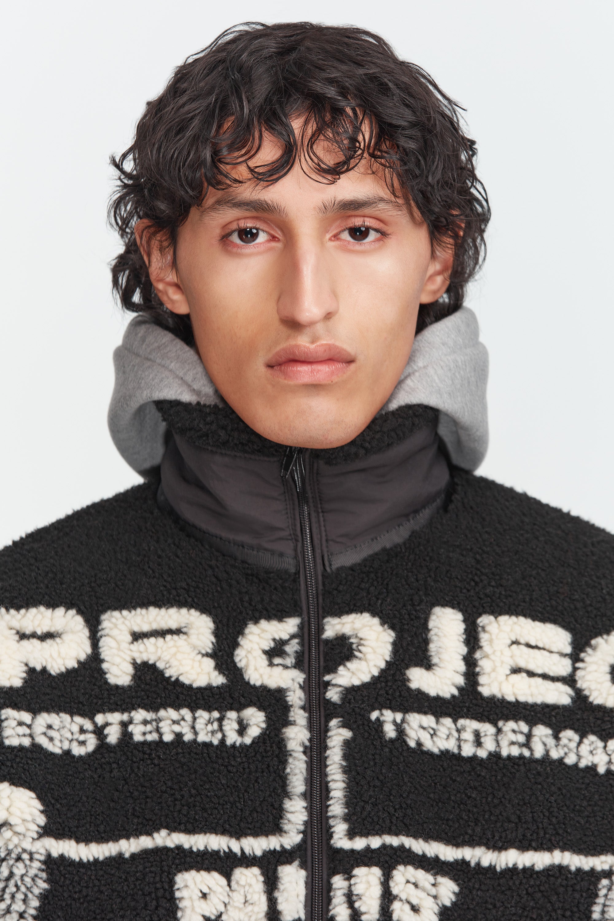 Y/Project Paris Best Jacquard Fleece Jacket