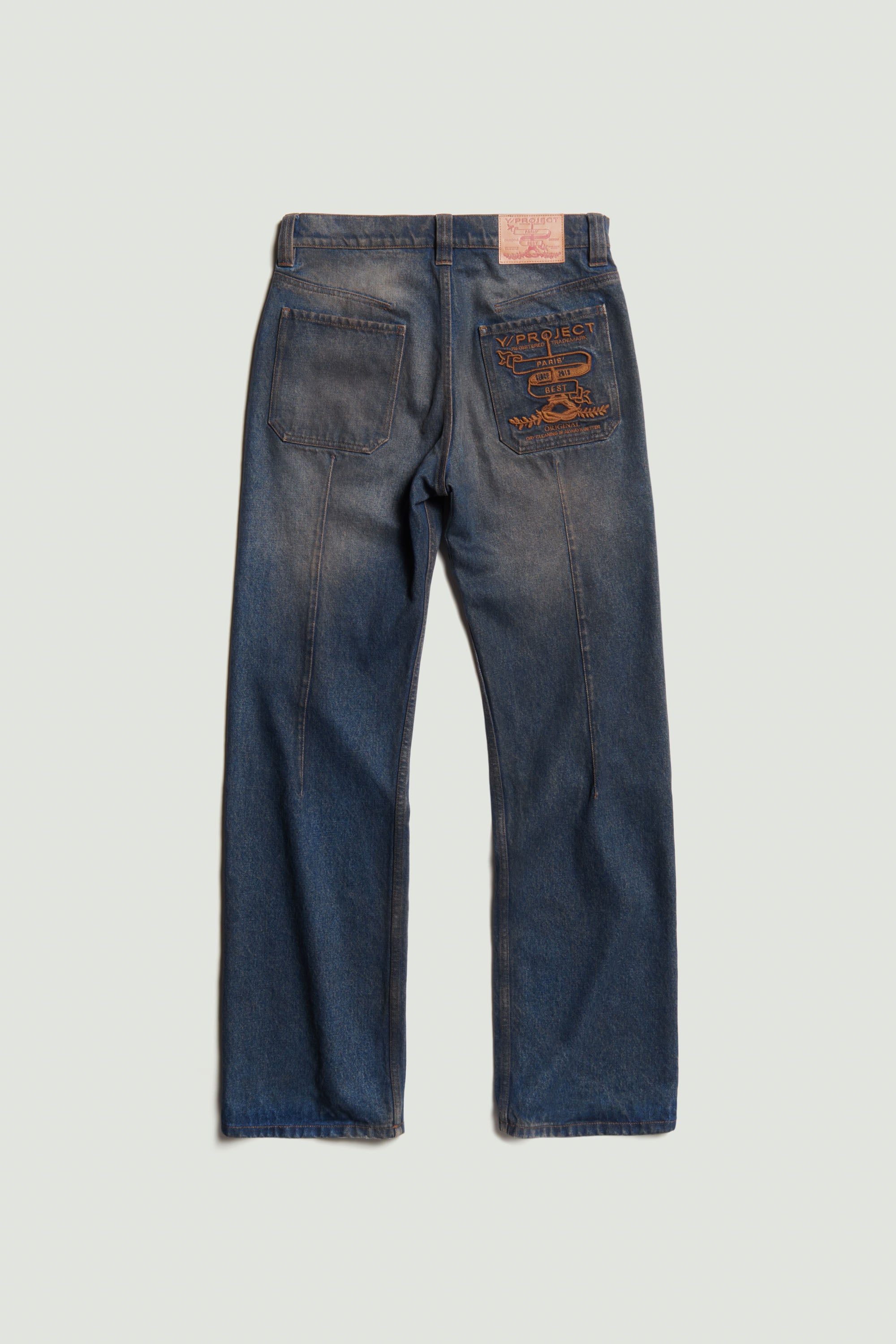 Y/Project Blue Faded Jeans