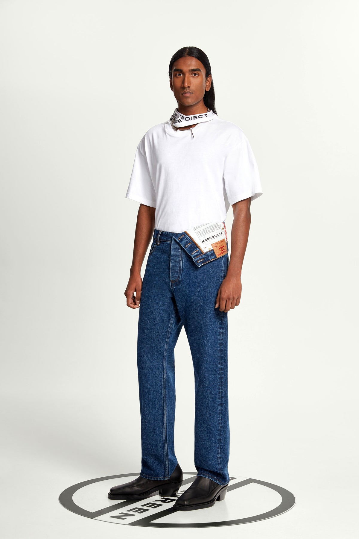 Y/Project Denim pants for Women | Mytheresa