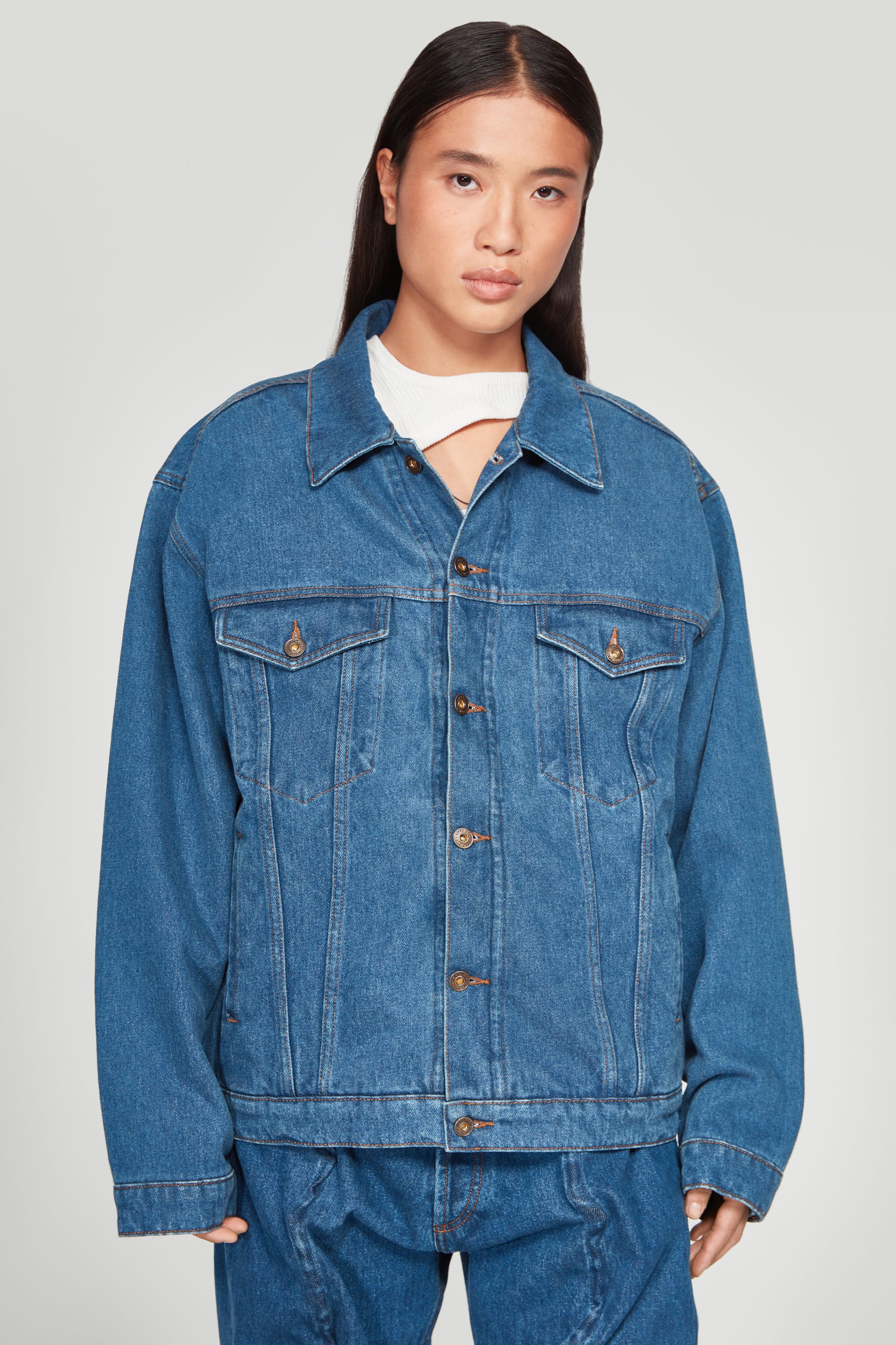 Classic Wire Denim Jacket Navy