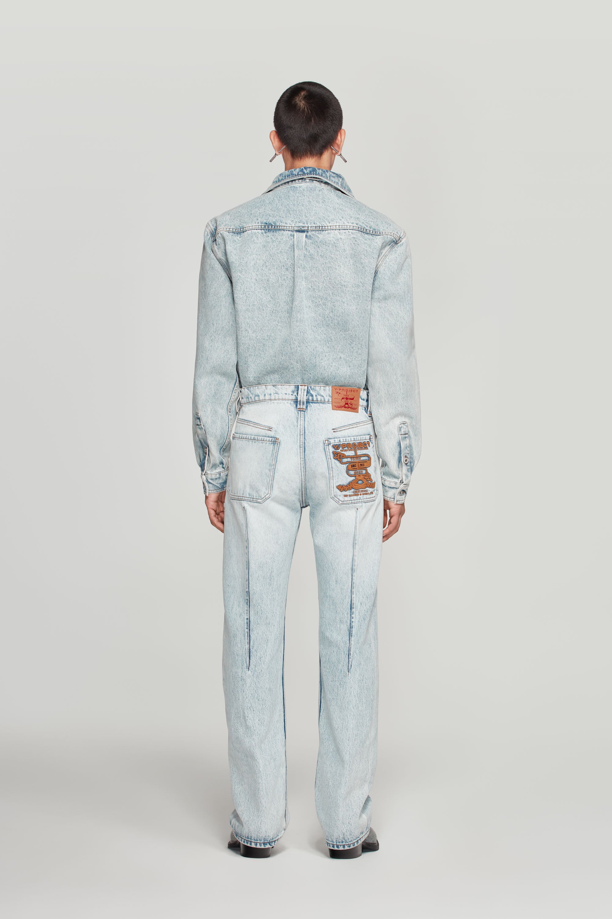 Blue Paris' Best Jeans by Y/Project on Sale