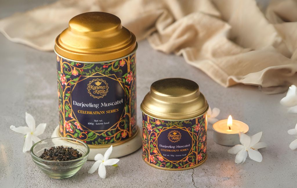 Darjeeling Muscatel Tea Tins