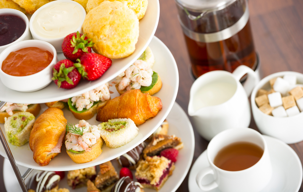 tea party, food pairing with tea