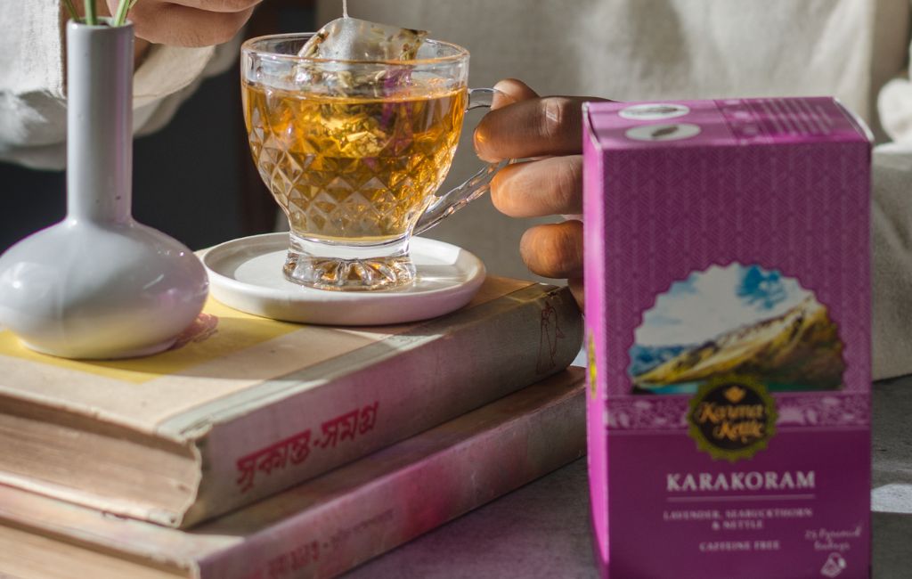 Karakoram: Organic Lavender, Seabuckthorn And Nettle Tea