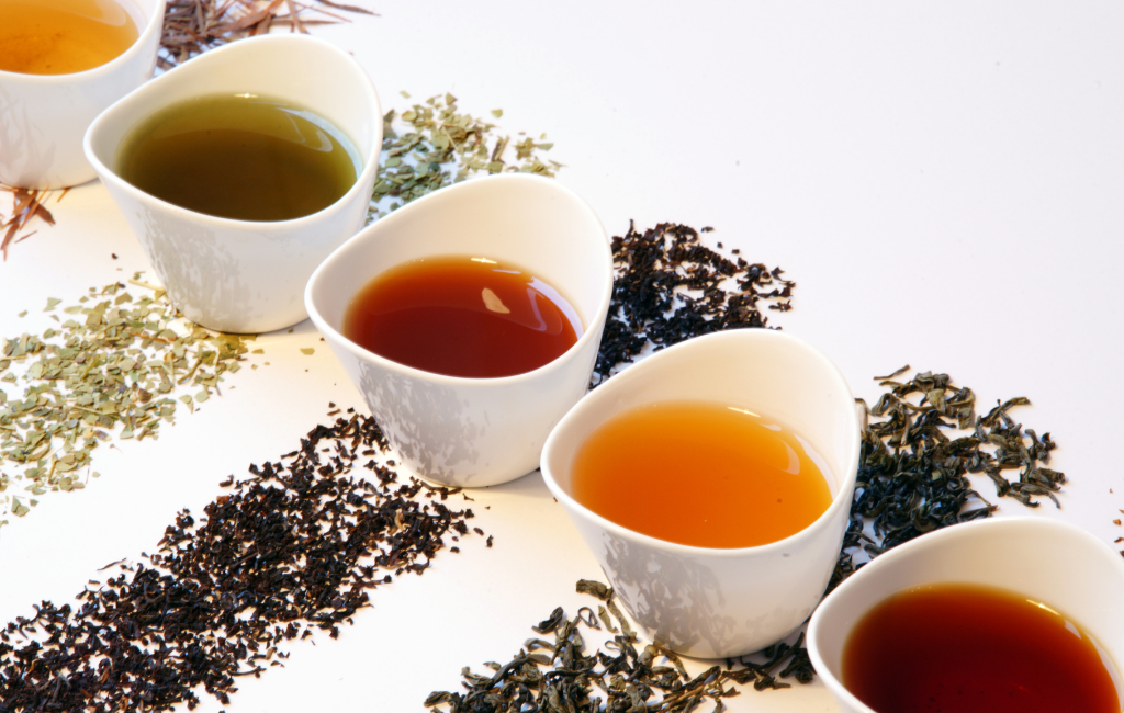 different types of tea