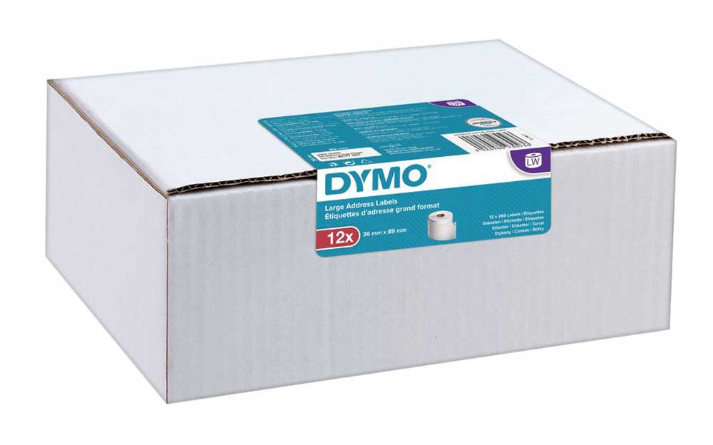 dymo address labels 99012