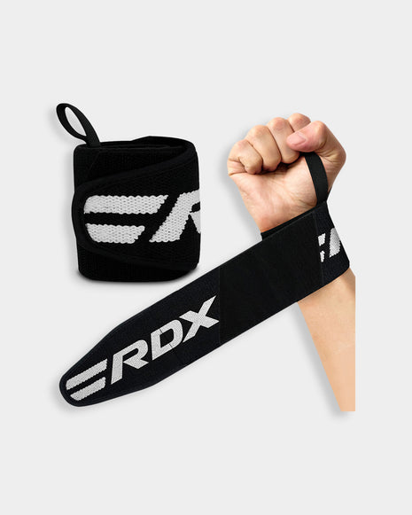 Weight Lifting Straps by RDX, Elasticated, Wrist Wraps, Gym, Wrist Support