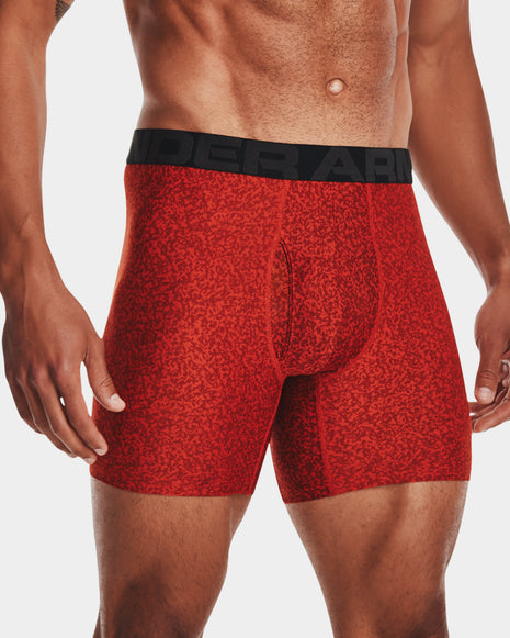 ATHLETIC TECH – BOXER BRIEFS | 6-PACK BLACK & RED