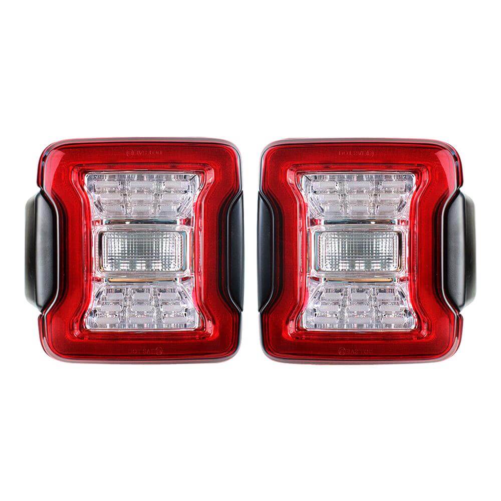 JL Tail Light Conversion Kit for JK Jeep Wrangler 07-18 JK/ JKU - Clea