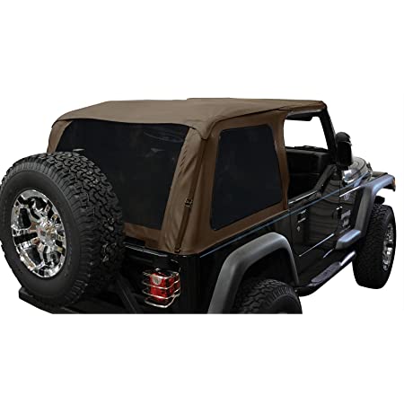 Rampage 1997-2006 Jeep Wrangler(TJ) Frameless Soft Top Kit - Spice | MBGRAM