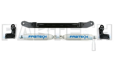 Fabtech 99-03 Ford F250/350/Excursion 2WD Dual Performance Steering Stabilizer Kit - mbenzgram
