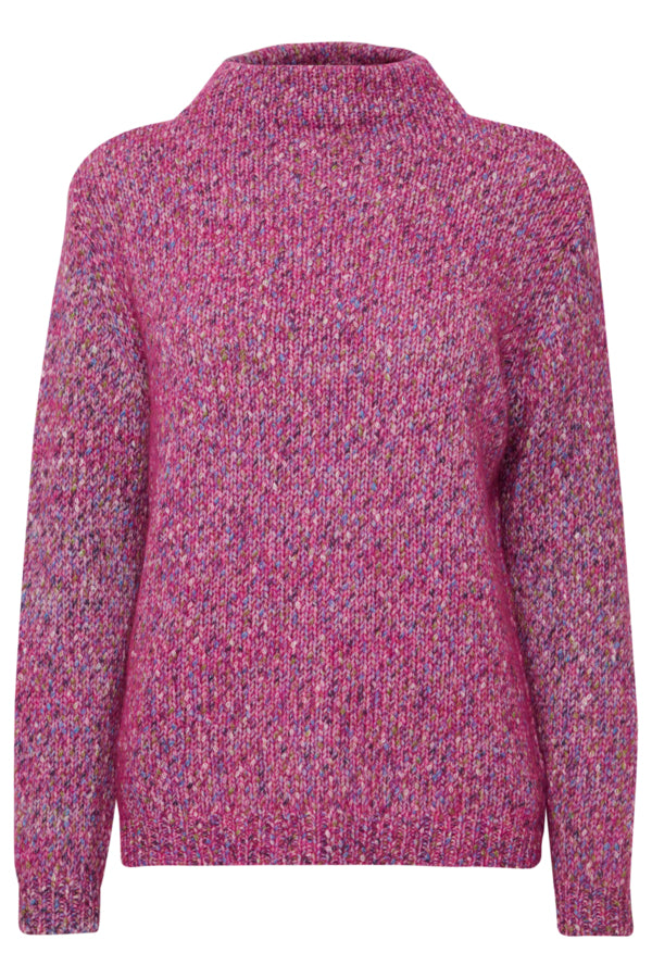 Fransa SPOTTA Peacoat Mix Jumper/Bodenhams