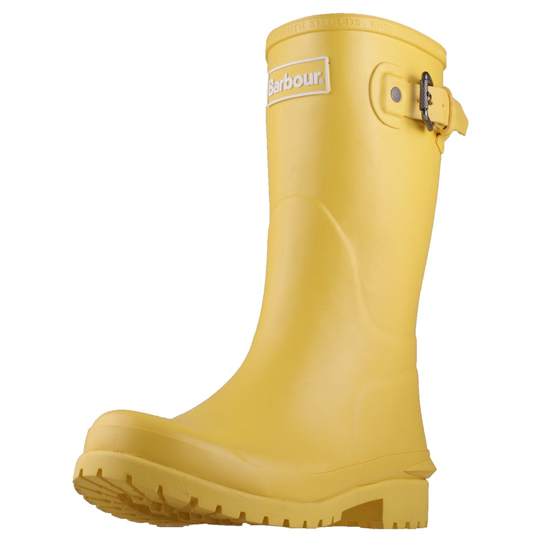 barbour yellow wellies