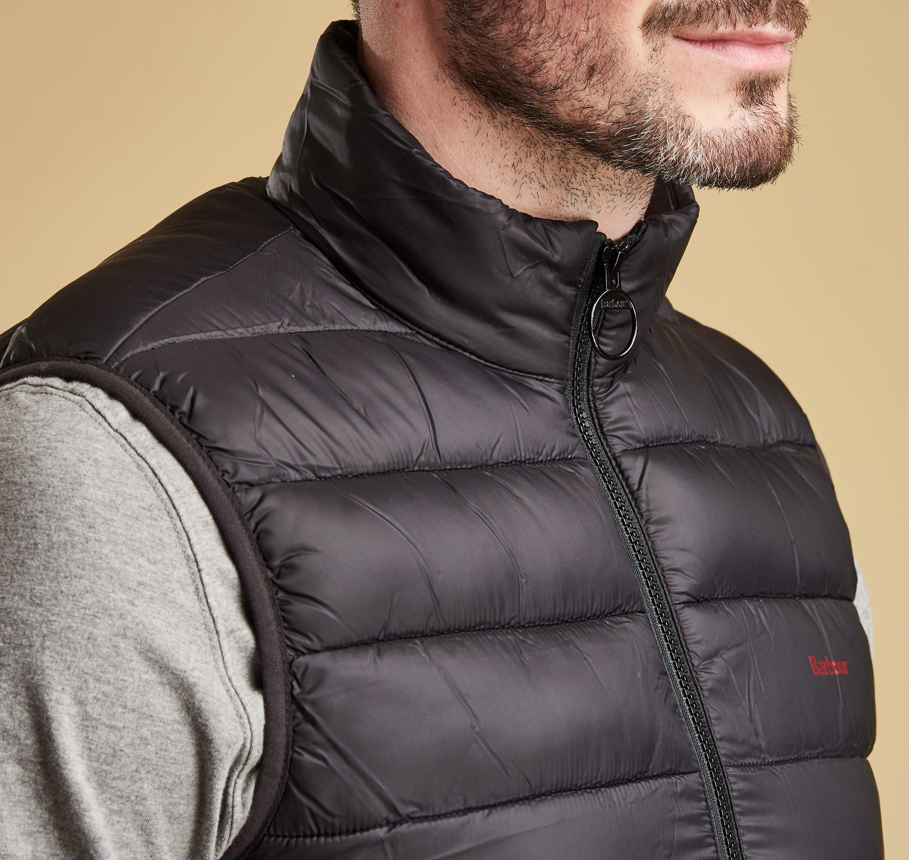 barbour bretby gilet black