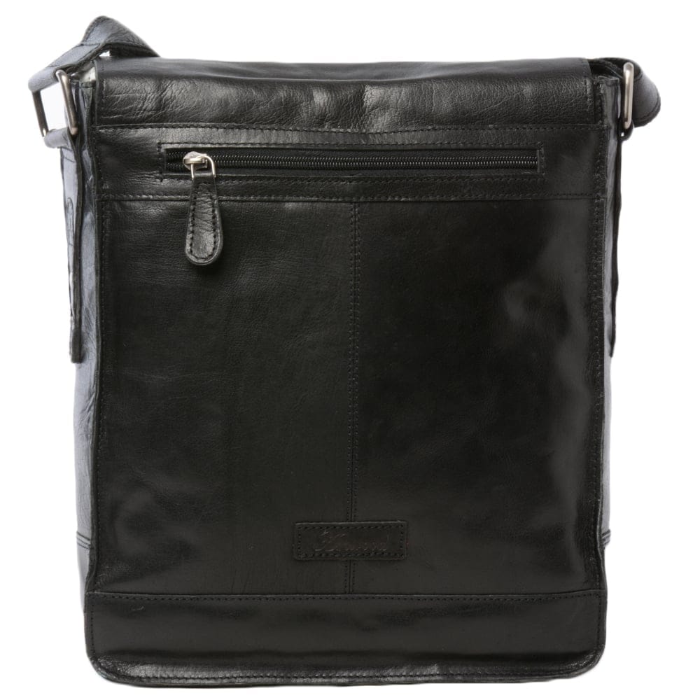 ASHWOOD Luggage Leather Laptop Messenger Bag 8343 Black/crum Size: One