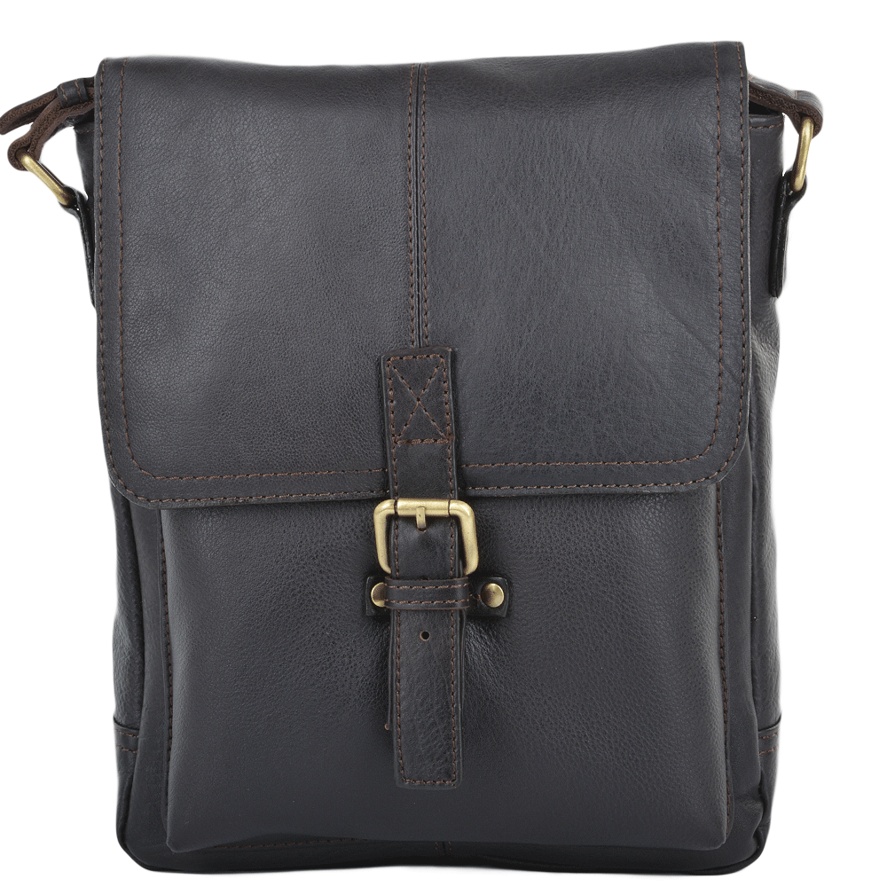 Ashwood Large Leather Holdall Travel Bag Black/croc: 10973
