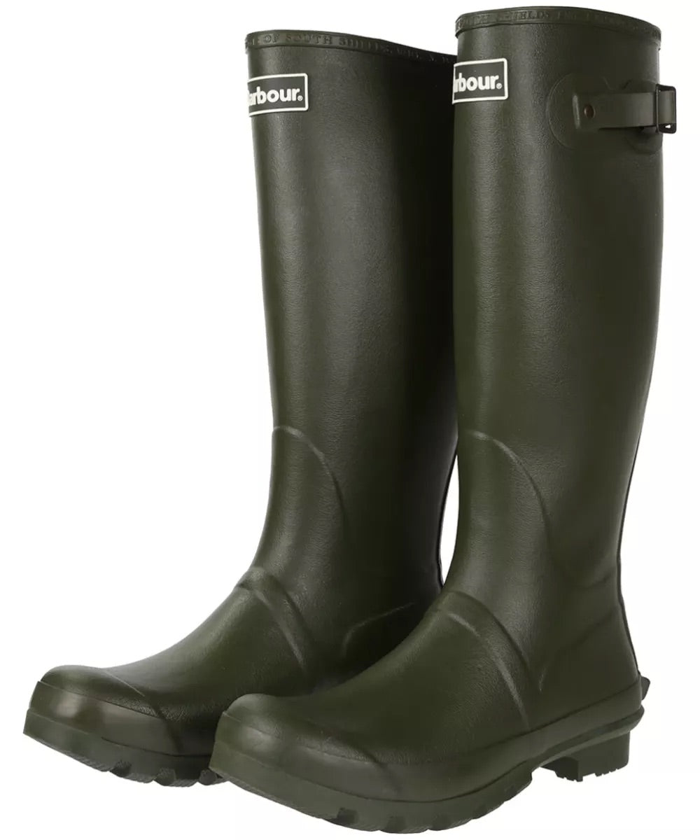 barbour men's bede wellington boots