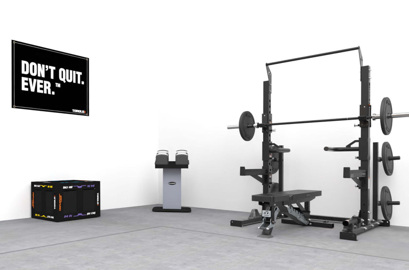 Verwachten Architectuur Badkamer Short Squat Rack - Platinum Home Gym Package - Torque Fitness